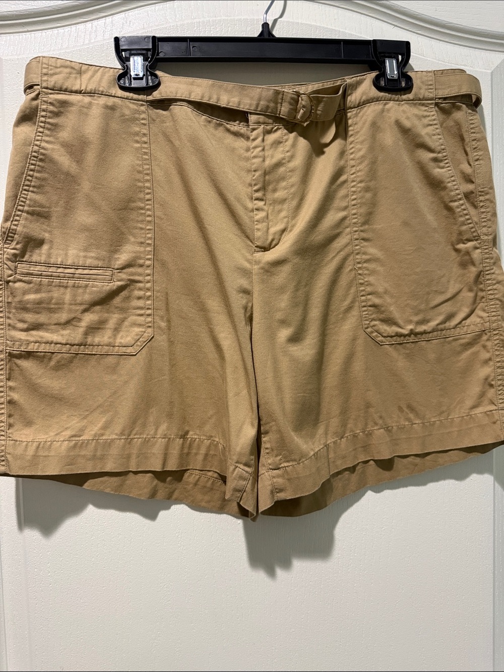 Lauren Ralph Lauren Tan Utility Bermuda Shorts